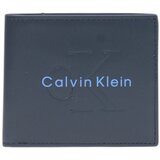 Calvin Klein Jeans Denarnice BOLD BILLFOLD W/ COIN LV04D1156G Modra Cene