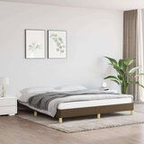  Posteljni okvir temno rjav 180x200 cm blago, (20723344) | Shoptok.si