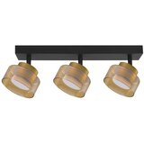 Brilagi LED RGB prigušiva spot svetiljka AURA LUX 3xGX53/14W/230V Wi-Fi Tuya crna/zlatna | Eponuda.com