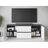 P & B Nizka Omarica Vera, Bela, Antracit, Led | Shoptok.si