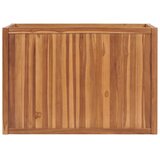  Povišena gredica 100 x 50 x 70 cm od masivne tikovine | shoptok.hr