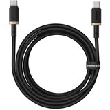 Baseus Dura Type C to Type C 100 W fast charging cable 2 m Black, Gold | shoptok.hr