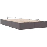 vidaXL Otomanski posteljni okvir brez vzmetnice siv 120x190 cm, (21608246) | Shoptok.si