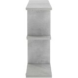  Zidna polica Betonska siva 100 x 17 x 45.5 cm prerađeno drvo - Betonska siva | shoptok.hr
