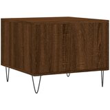  Stolić za kavu smeđa boja hrasta 50x50x40 cm konstruirano drvo | shoptok.hr