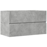Maison Chic Kopalniška viseča omarica - Kopalniške omarice betonsko siva 80x38,5x45 cm inž. les, (21794815) Cene