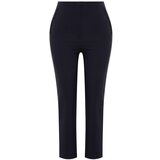 Trendyol Curve Burgundy Cigarette Woven Trousers | shoptok.hr
