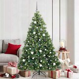  Umjetno božićno drvce s stalakom Zelena 180 cm PE i PVC 109 x 109 x 180 cm | shoptok.hr