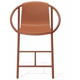 Umbra Opečnato oranžen plastičen barski stol 90 cm Ringo –