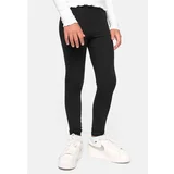 Urban Classics Kids Girls' jersey leggings 2-pack black/black