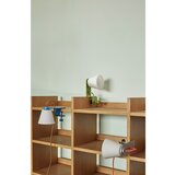 Hübsch Siva namizna svetilka s steklenim senčilom (višina 23 cm) Lure – | Shoptok.si