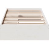  Dnevni krevet bez madraca bijeli 80 x 200 cm masivna borovina | shoptok.hr