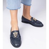 D/CEO marka niezdefiniowana Navy women's moccasins with elegant decoration Viletta | shoptok.hr