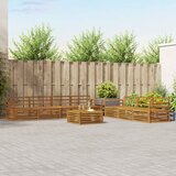  Set vanjskih sofa 8 kom. Prirodna Čvrsto drvo akacije | shoptok.hr