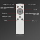 BRILO led rgbw prigušiva prislonjen plafonski luster frame 2xLED/17W/230V 2700-6500K+ do | Eponuda.com