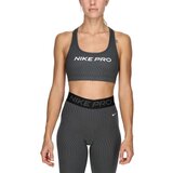 Nike ženski sportski grudnjak W np swsh lgt spt aop bra FN4708-060
