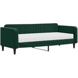  Dnevni krevet s madracem tamnozeleni 90 x 200 cm baršunasti | shoptok.hr