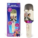 KPop Demon Hunters Bežični karaoke mikrofon Golden s LED svjetlom | shoptok.hr