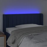  LED uzglavlje plavo 103x16x78/88 cm od tkanine | shoptok.hr
