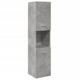  3-dijelni set kupaonskog namještaja siva boja betona drveni 41 x 38.5 x 46 cm | shoptok.hr