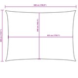  Jedro protiv sunca od tkanine Oxford pravokutno 3 x 5 m crno | shoptok.hr