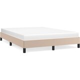 The Living Store Posteljni okvir kapučino 140x190 cm umetno usnje - Posteljni Okvir, (21530815) | Shoptok.si