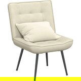 vidaXL Relaksacijski stol Cream 64x74x84 cm Velvet | Shoptok.si