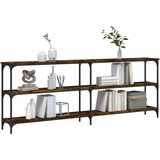  Konzolni stol boja hrasta 200x29x75 cm od konstruiranog drva | shoptok.hr