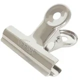 clips, kancalarijske štipaljke, metalne, 65 mm, siva, 12K ( 482424 )