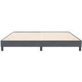 vidaXL Okvir kreveta bez madraca tamno sivi 200x210 cm baršun | shoptok.hr