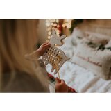 Milin Big Wooden Lacing Toy Little Deer Emily aktivnostna igrača 18 cm x 13 cm x 0,7 cm 1 kos | Shoptok.si