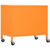 vidaXL Omara za shranjevanje oranžna 60x35x49 cm jeklo | Shoptok.si