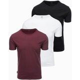 Ombre Men's plain t-shirt - mix 3 Cene