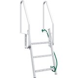  Ljestve za dok s 3 koraka Srebrno 58 x 77 x 144 cm Aluminij | Eponuda.com