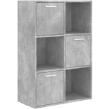 Ormarić Omara za shranjevanje betonsko siva 60x29,5x90 cm iverna plošča, (20622538) | Shoptok.si