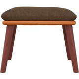  Tabure smeđi 45x29,5x35 cm od tkanine i umjetne kože | shoptok.hr
