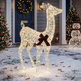  3D Božićni irvas LOVIISA 200 LED lampica Topla bijela | shoptok.hr