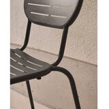 Kave Home Temno siv kovinski vrtni stol Brai – | Shoptok.si