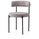 Hanah home Set od 2 trpezarijske stolice crno-sive boje | Eponuda.ba