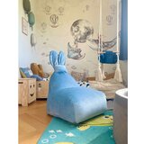 The Brooklyn Kids Modra otroška vreča za sedenje Funny Bunny – | Shoptok.si