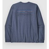 Patagonia P-6 Logo Responsibili Majica z dolgimi rokavi p / 6 outline / current blue | Shoptok.si