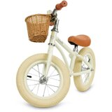 Kidwell Classy dječji bicikl bez pedala s košaricom, krem | shoptok.hr