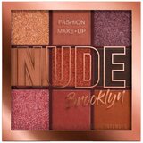 Fashion Make Up Senčila in podlage Nude Lidschattenpalette - 01 Brooklyn Kostanjeva Cene