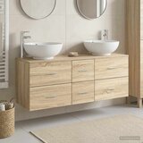  Set namještaja za kupaonicu 3 kom. Hrast sonoma | shoptok.hr