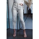Beloved Candace mom-fit hlače Cene