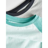 Reserved - Pamučna majica dugih rukava - bljedozeleno | shoptok.hr