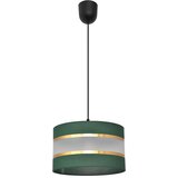  Luster na sajli HELEN 1xE27/15W/230V fi 25 cm zelena/zlatna | Eponuda.com