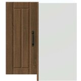  Kuhinjska stenska kotna omarica Lucca rjavi hrast inž. les, (22010562) | Shoptok.si