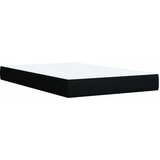  Krevet s oprugama i madracem crni 120 x 200cm od tkanine | shoptok.hr