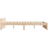  Okvir za krevet od masivnog drva 120 x 190 cm mali bračni | shoptok.hr